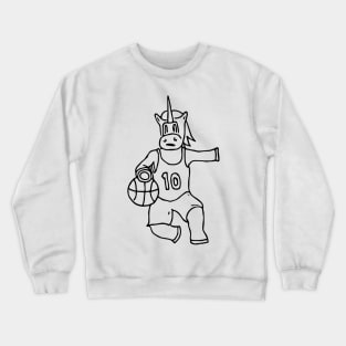 Unicorn Baller Crewneck Sweatshirt